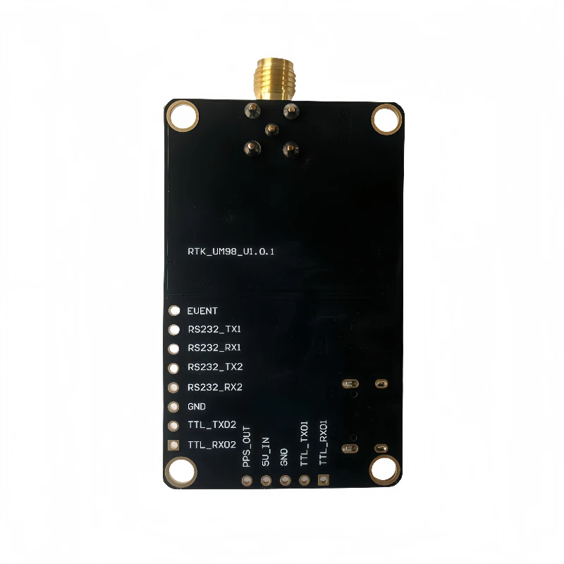 Module GPS UM980 RTK Haute Précision pour Relevé Topographique dans sa boîte d'emballage avec accessoires.