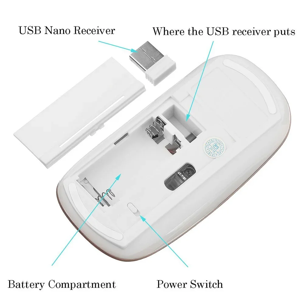 Set tastiera e mouse wireless per computer portatile_voghion.com