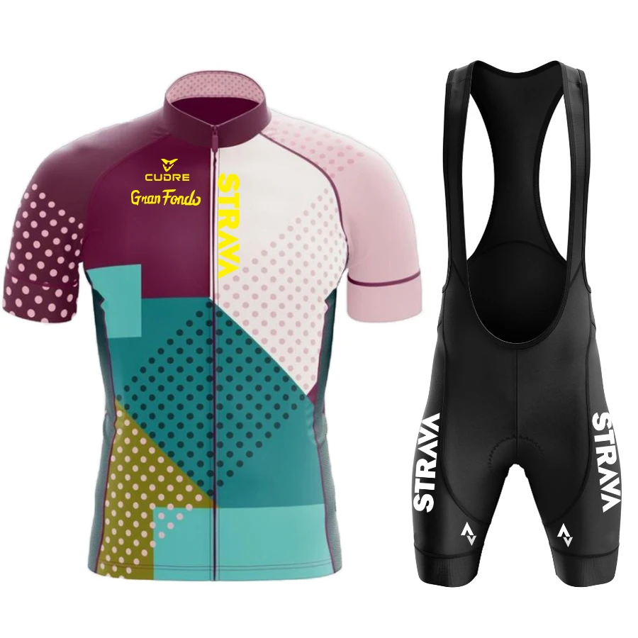 Gran Fondo Maillot Strava Invierno Ropa De Ciclismo De Ruta Ropa