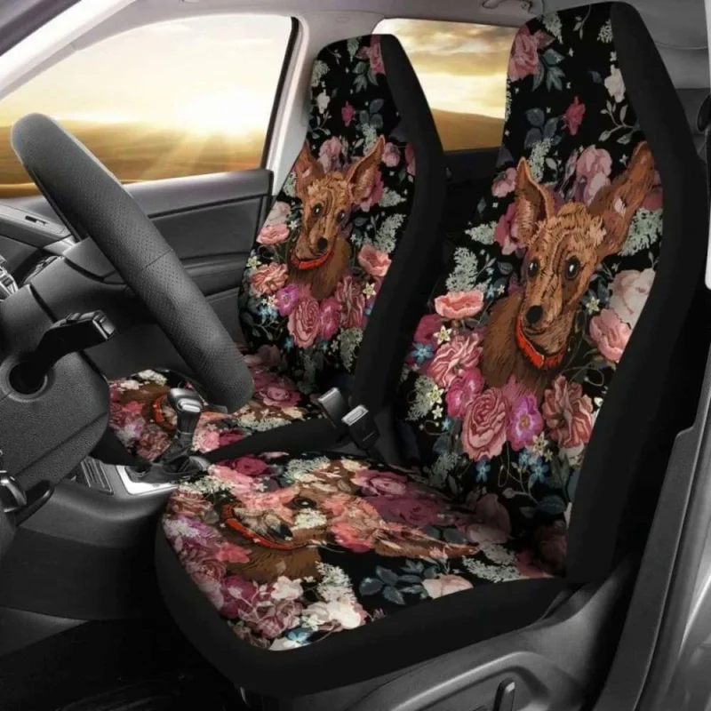 

Chihuahua Car Covers 202 091114,Pack of 2 Universal Front Seat Protective Cover