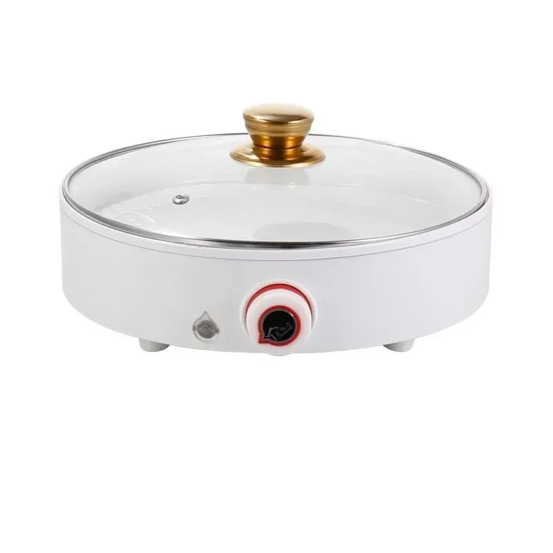 

Новый Электрический многофункциональный домашний бездымный гриль-вентилятор для барбекю с антипригарным горшком-бытовая электрическая духовка-усовершенствованный гриль