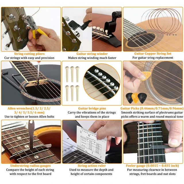 Guitar Restringing Kit americanlycetuffschool.edu.pk