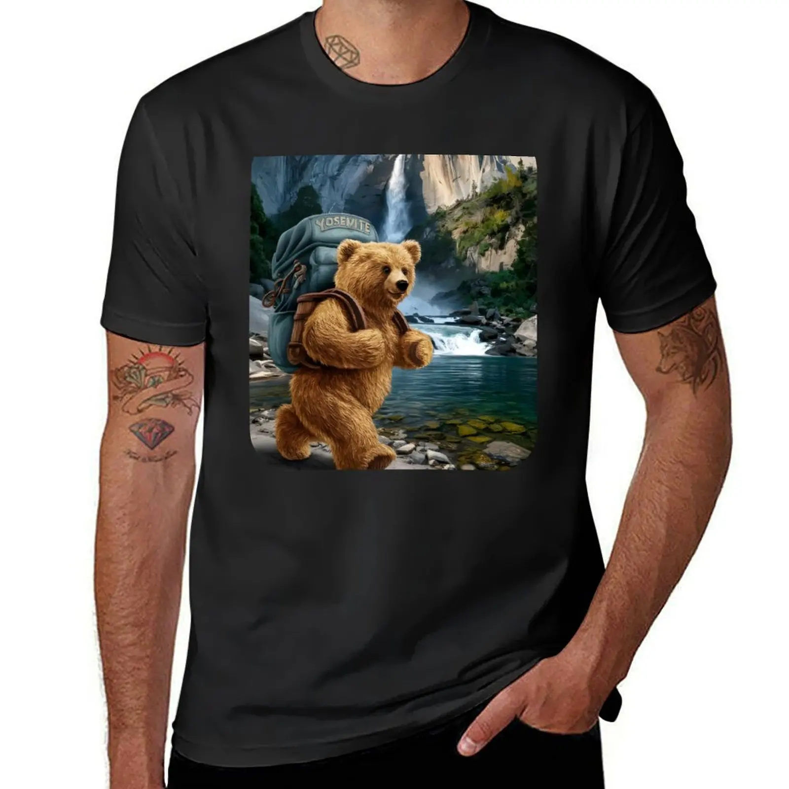 

Bears Hike Yosemite! T-shirt tees sublime heavyweights heavyweight t shirts for men