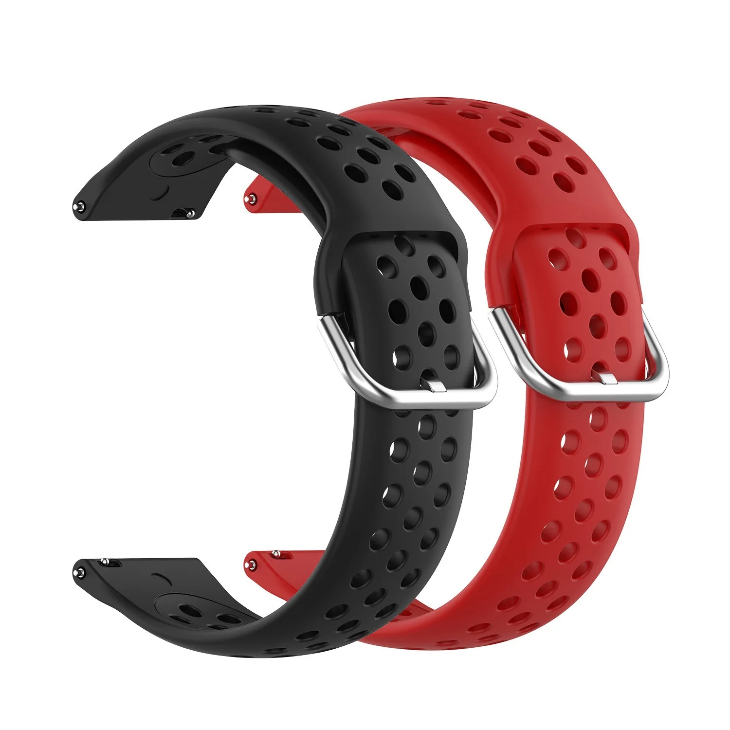 Per Samsung Galaxy Watch 42/Active 2 40Mm 44Mm Smart Watch Band Bracciale 20Mm Cinturino In Silicone Per Huawei Watch Gt 3 2 Gt3 Gt2 42Mm