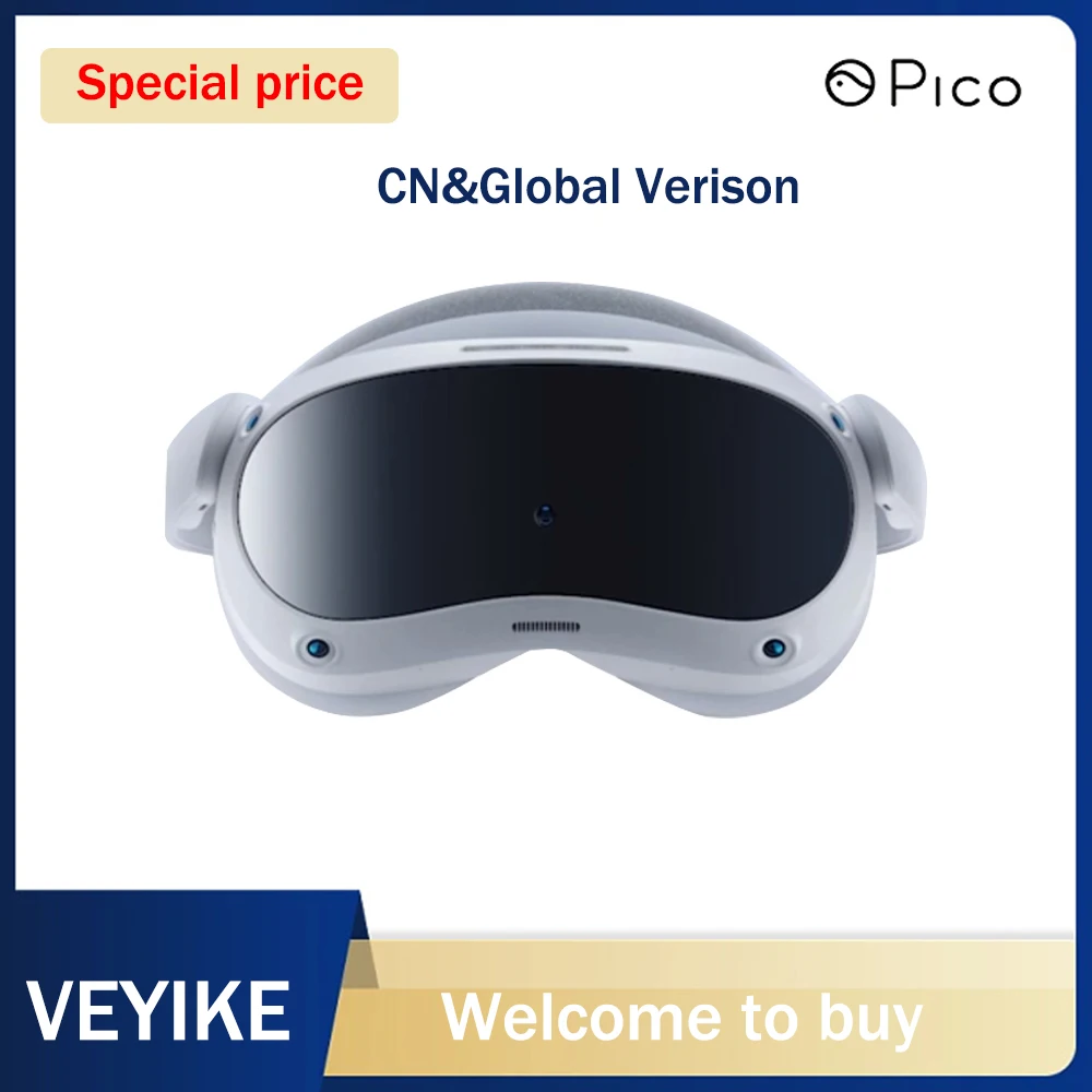 Pico 4 PRO VR Glasses All-in-One Virtual Reality 3D 2.56 inch Fast LCD  Screen 105° FOV VR Headset Steam VR Metaverse Games - AliExpress