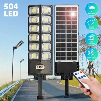 100000LM Ultra Powerful Solar Lamp With Remote Control Outdoor Solar Induction Street Yard Light IP65 Waterproof Garden Lights 2