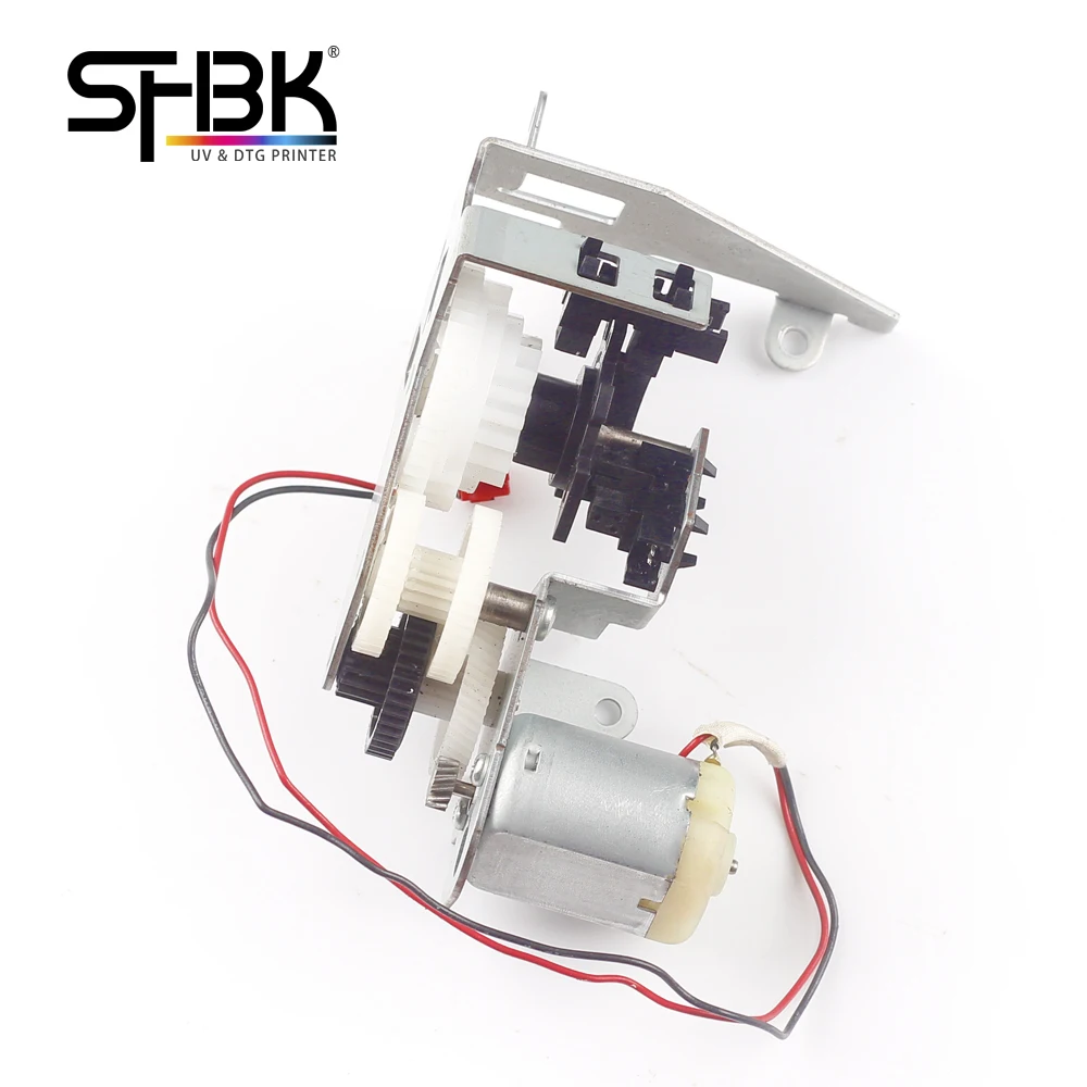 Levantamento Gear Assembly Sensor Frame de Ferro Pequeno Motor Kit Adequado para a3 uv Dtf Dtg Impressora Novo Epson L1800 R1390 R2000 P400 - Imagem 4