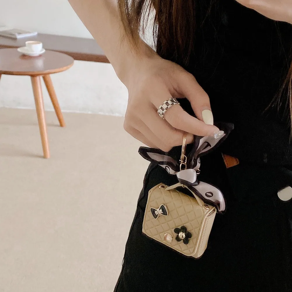 حقيبة جلدية فاخرة قذيفة ل AirPods 2 حقيبة سماعة ال...