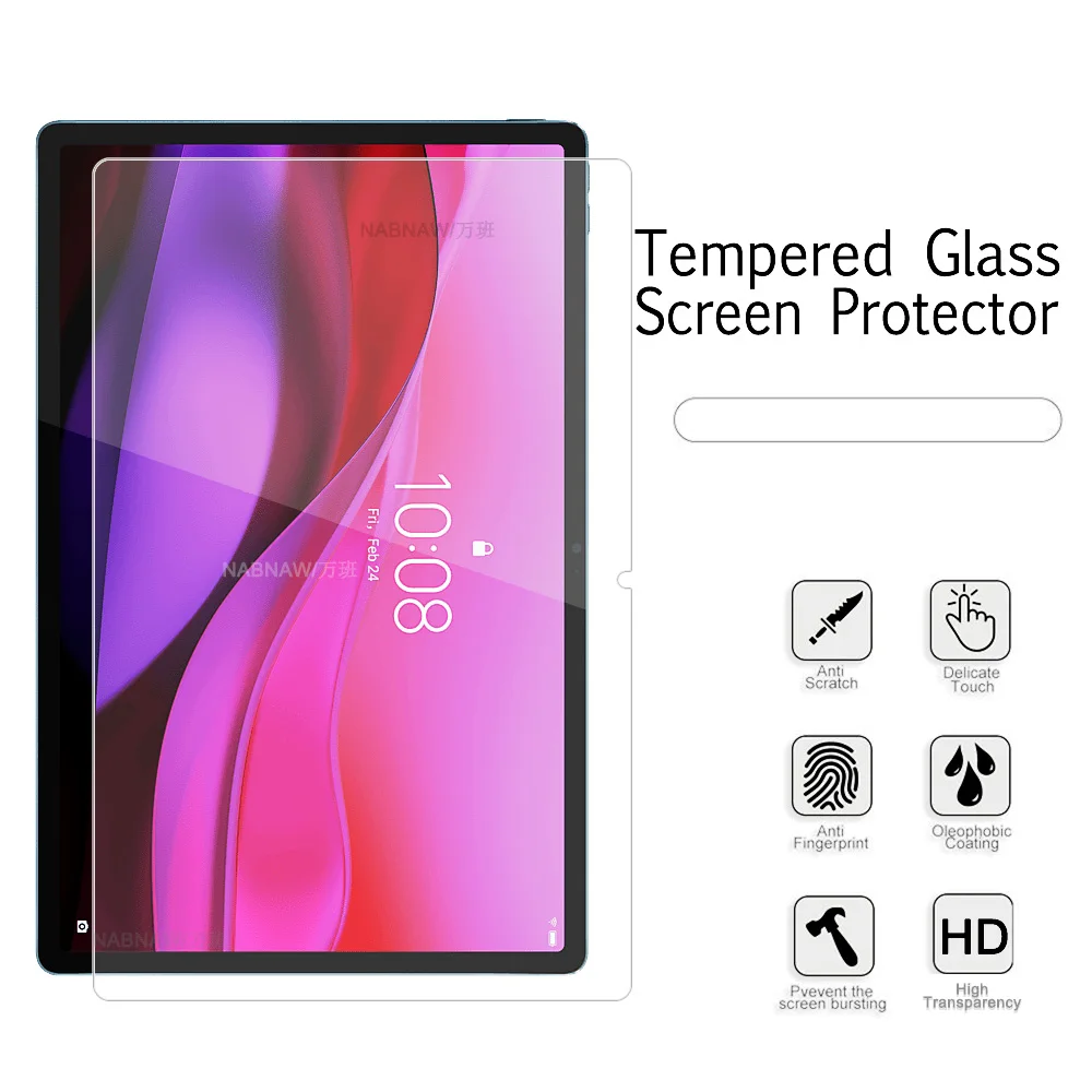 2 Pieces HD Scratch Proof Tempered Glass Screen Protector For Lenovo Yoga Tab Plus 12.7 2025 TB520FU Tablet Hard Protective Film 2