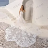 Classic Wedding Dresses For Women Sexy V-Neck Backless Bridal Gowns Lace Appliques Spaghetti Straps Vestidos De Novia Customized 2