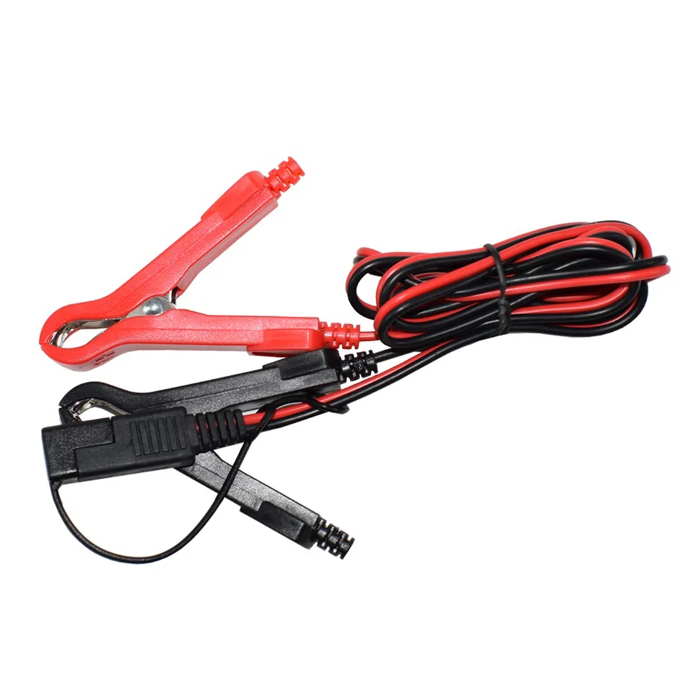 100 Cm Motorcycle Cable Adapter Inline Fuse Power Supply SAE Sae To Sae To Alligator Clips Adapter Adapter car audio modification necessary refit fuse holder 8 gauge 60a dc 12v car stereo audio circuit breaker inline fuse