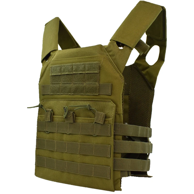 Jungle Leopard JPC Tactical Vest Molle Plate Carrier Vest Airsoft