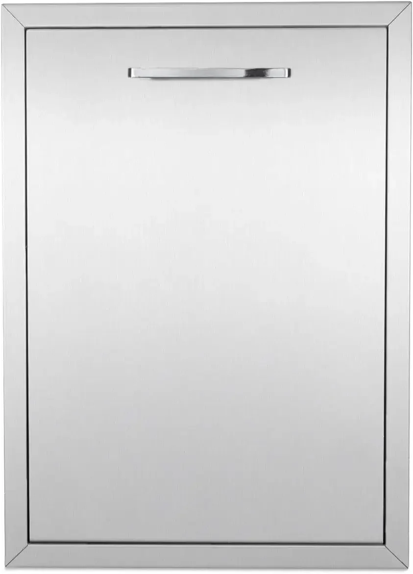 Drawer Stainless Steel Pull-Out Trash/Propane Tank Drawer Storage for Propane Tank or Trash Bin Adds Convenient Storage in Any O 4
