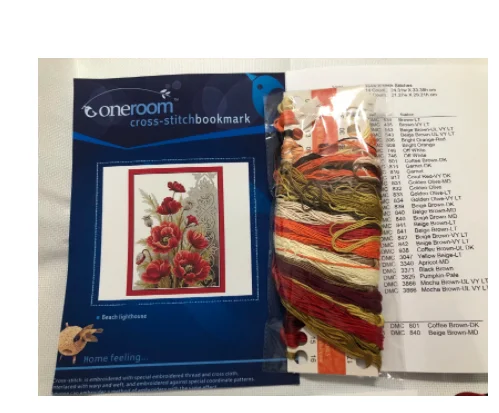 Description Picture 2 of itemRinkaZee-DIY Embroidery Cross Stitch Kits, Craft Needlework Canvas, Cotton, 36-23