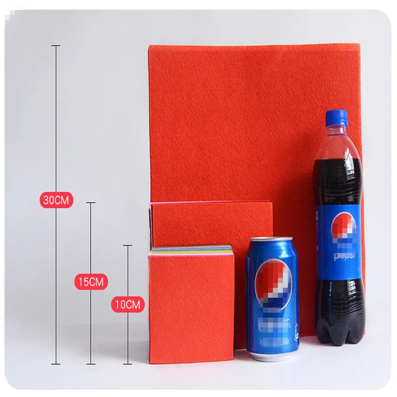Felt Fabric Sheet 40Pcs 1mm Thick for DIY Sewing