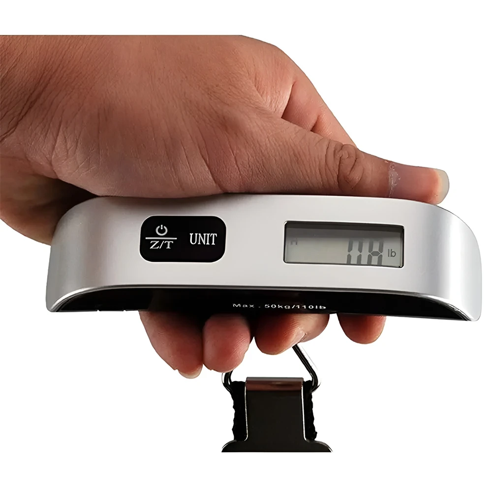 110lb/50kg LCD Échelle de Bagages Électronique Num... - Grandado