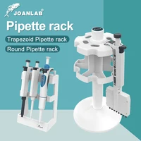 JOANLAB Laboratory Pipette Rack Trapezoid Pipette Stander And Round Pipette Holder For Placing Lab Micropipette