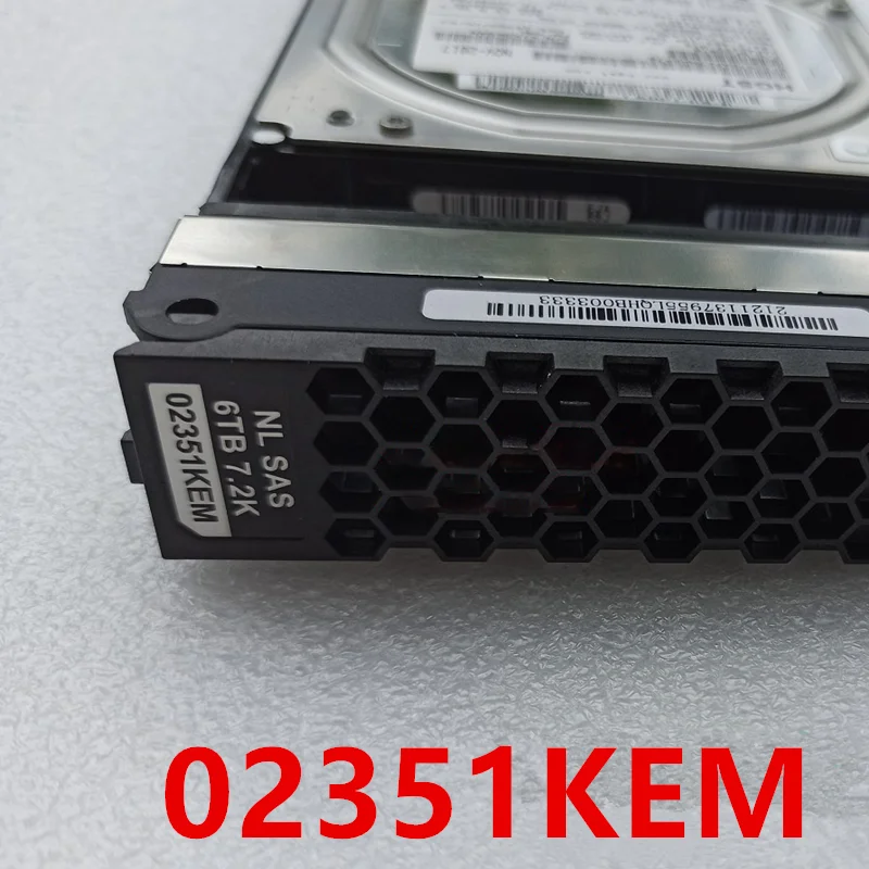 화웨이 S5300 S5600V3 6TB 3.5 &용 새 원본 하드 디스크, 02351KEM 용 128MB SAS 7200RPM