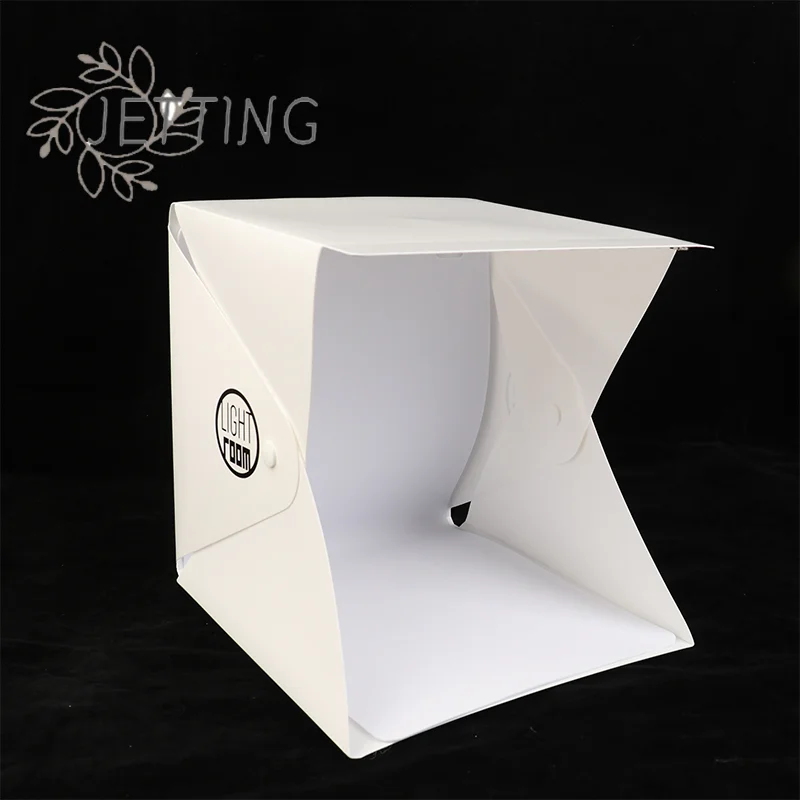 Hot Photography LED Light Room Photo Studio Light Tent Soft Box Backdrop Photobox For DSLR Camera 22CM Portable Folding Lightbox - 5