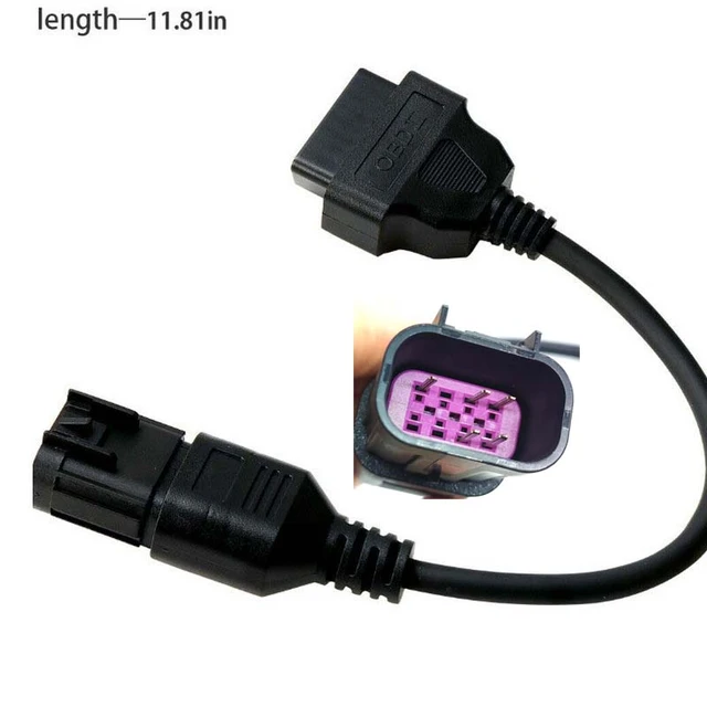 For Cfmoto 3pin Obd2 Motorcycle Diagnostic Cable Motorbike 3 Pin To 16pin  Obd Adapter Connector - Obd Adapter & Cable - AliExpress