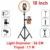Dimmable LED Selfie Ring Fill Light Phone Camera Lamp With Tripod For Makeup Video Live Tik Tok 11