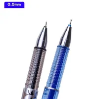 52Pcs/Set Gel Pen Erasable Refill Rod Erasable Pens 0.5mm Blue Black Washable Handle School Writing Stationery Gel Ink Pen 4