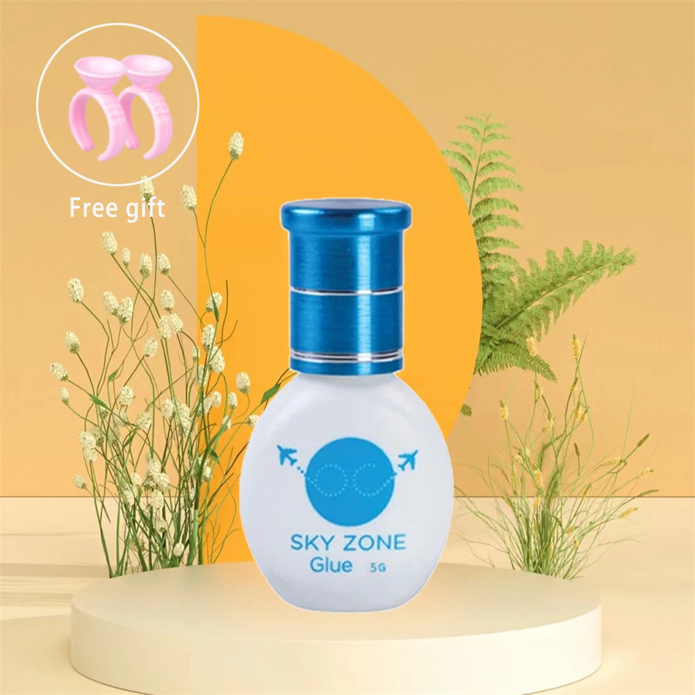 

Korea Original Fast Drying 1-2s Black Lash Extension Sky Glue Sky Zone Glue With Eyelash Extension Glue
