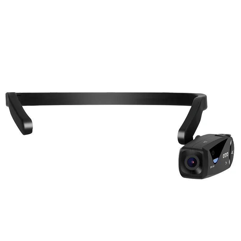 유튜브 영상용 헤드 웨어러블 브이로그 카메라, 오드로 EP6 PLUS FPV WiFi 4K 30 FPS 캠코더 웹캠, 블로거 영상 녹화기