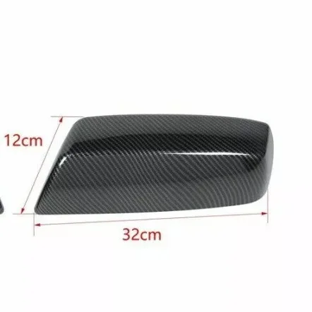 Carbon Style Rearview Mirror Cover Side Mirror Caps for 14-18 Chevy Silverado/tahoeGMC sierra/yukon