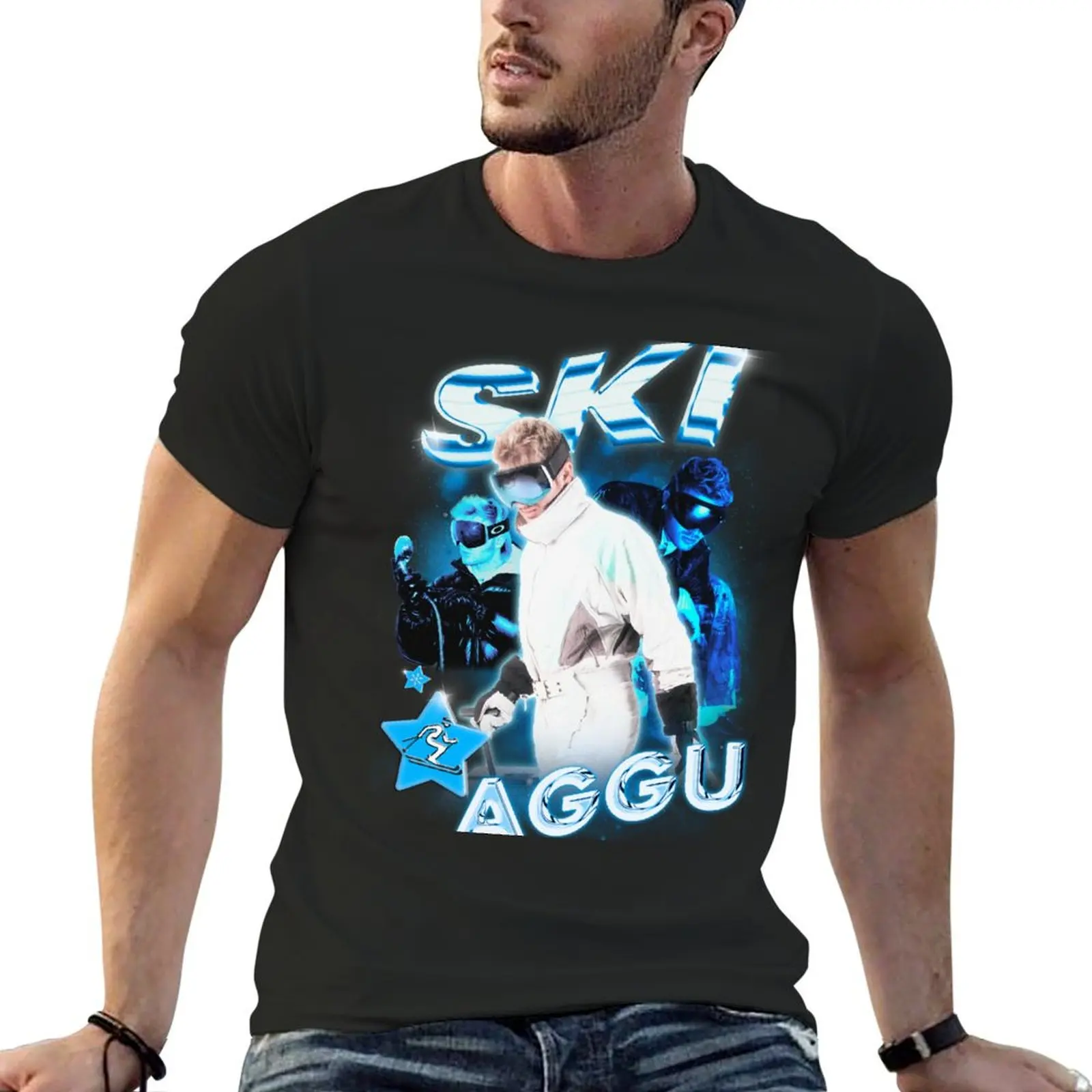 

Ski Aggu Vintage Merch T-Shirt graphic t shirt vintage vintage t shirts anime mens graphic t-shirts anime