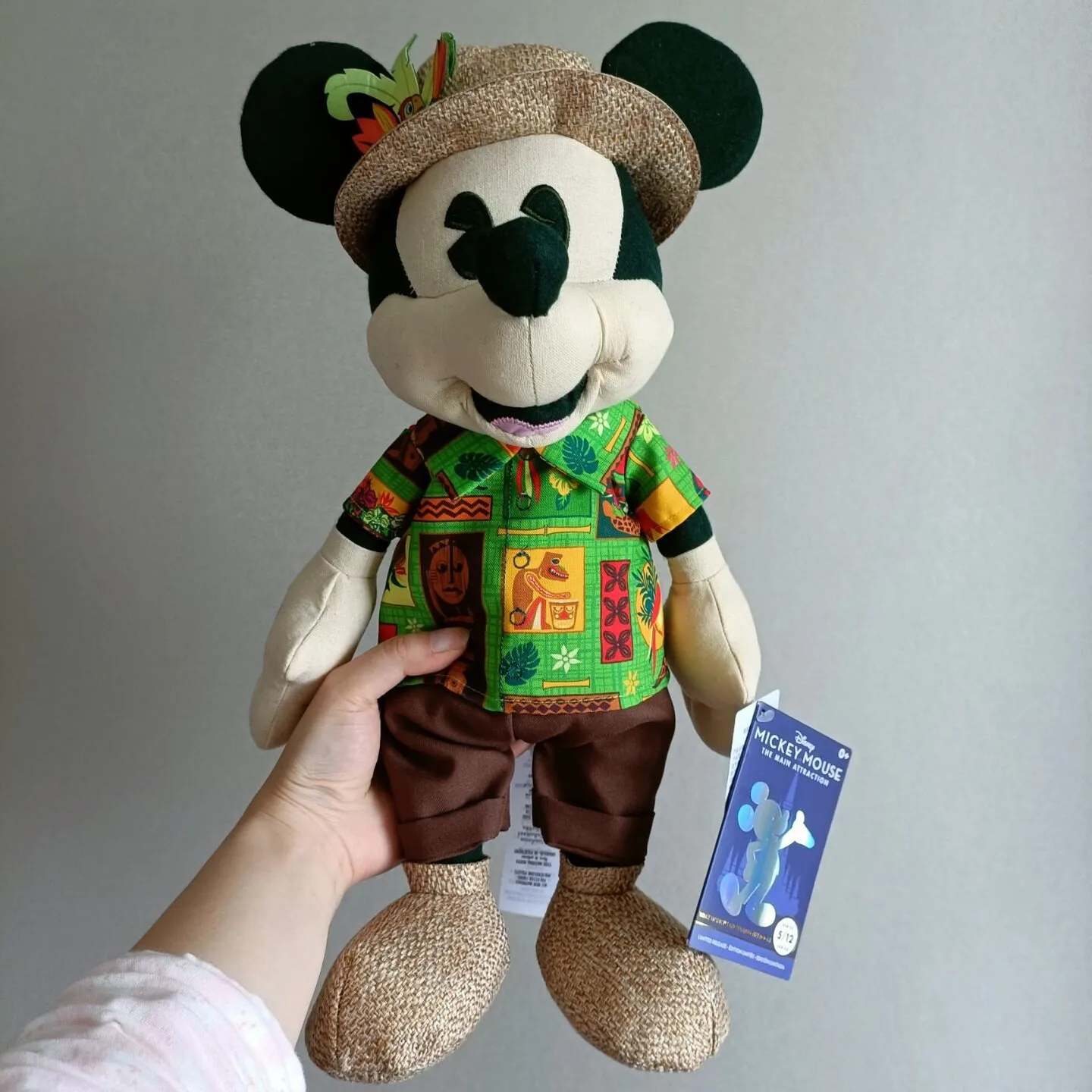 

42cm Original Disney Mickey Plush Dolls Adventurer Series Astronaut Pirate Mickey Mouse Stuffed Plushie Toys Kids Christmas Gift