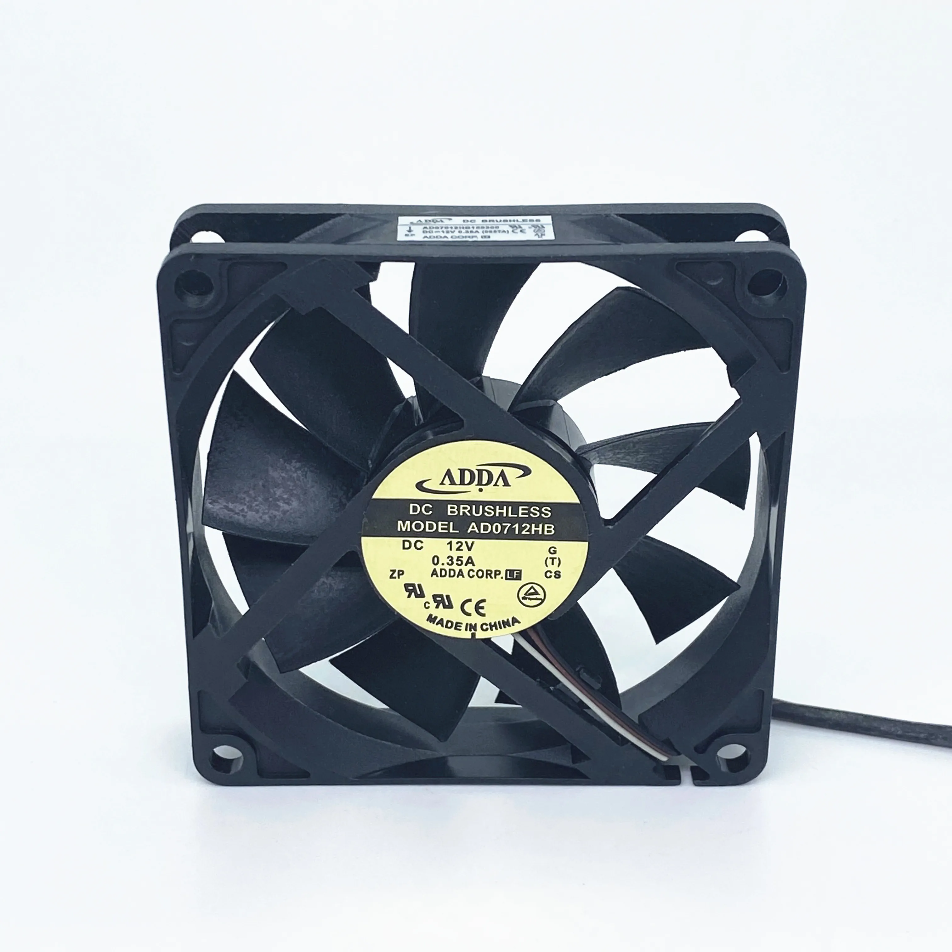 

New ADDA Dual Ball Bearing 7015 70MM 70x70x15mm Case Cooling Fan 12V 0.35A with 3pin