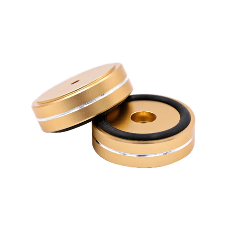 S-009 All Aluminium 1 Set/4 PCS Power Amplifier Shock Foot Cushion Speaker/CD Player/Subwoofer Shock Feet