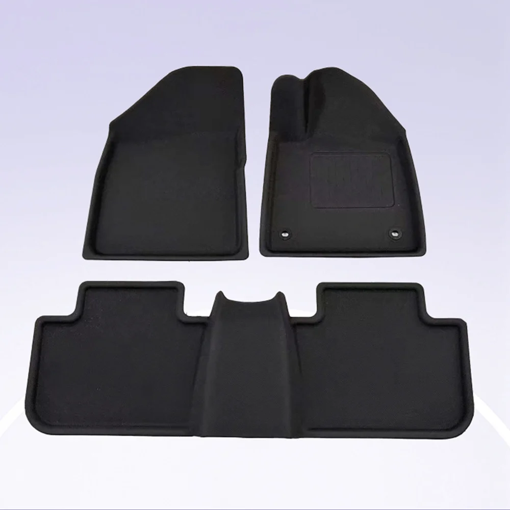 Right Hand Drive Floor Mats for MG4 EV-All Weather TPE Floor Liners Waterproof Anti-Slip Foot Pads RHD