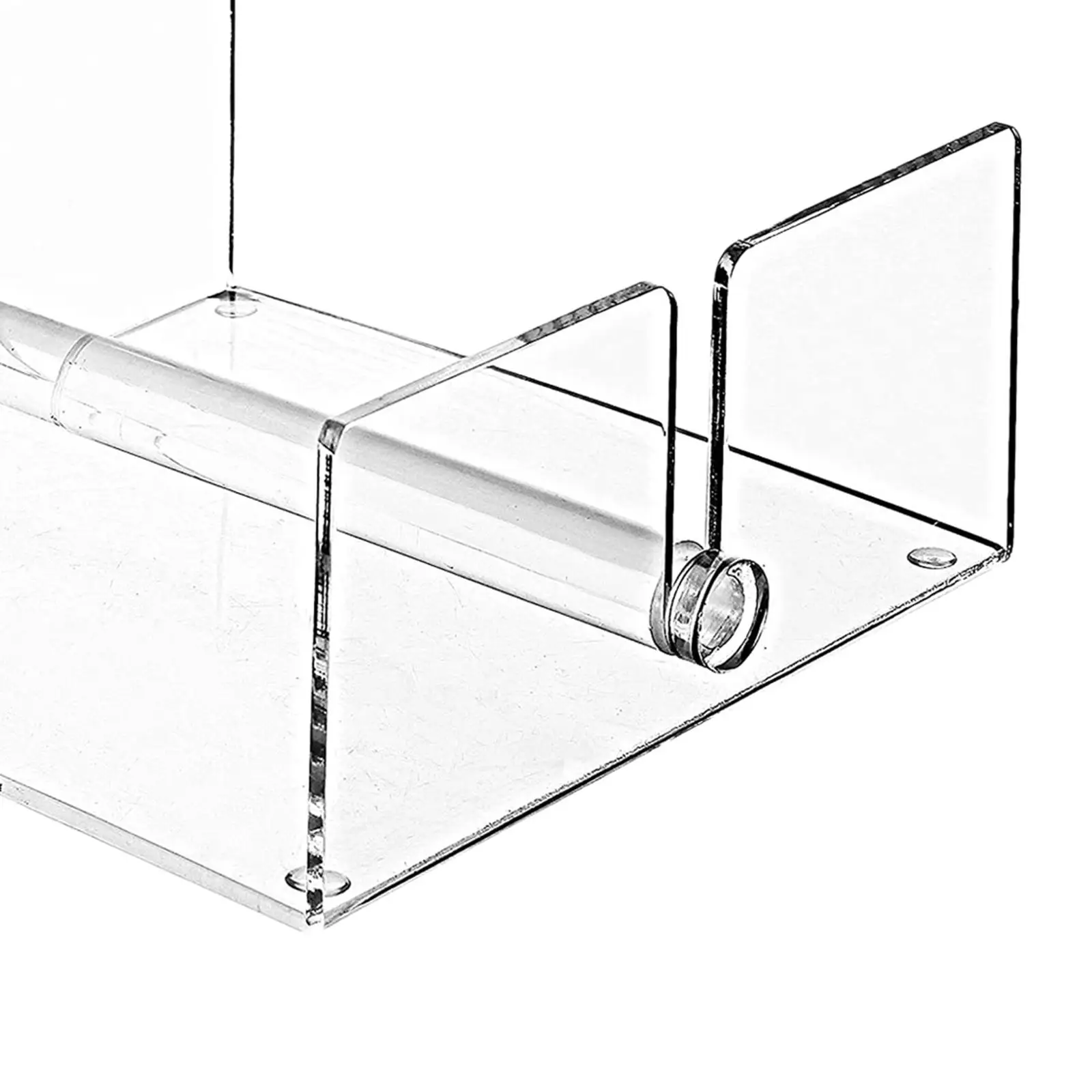 Acrylic Guest Towel Napkin Holder Decorative Removable Clear for Guest 5