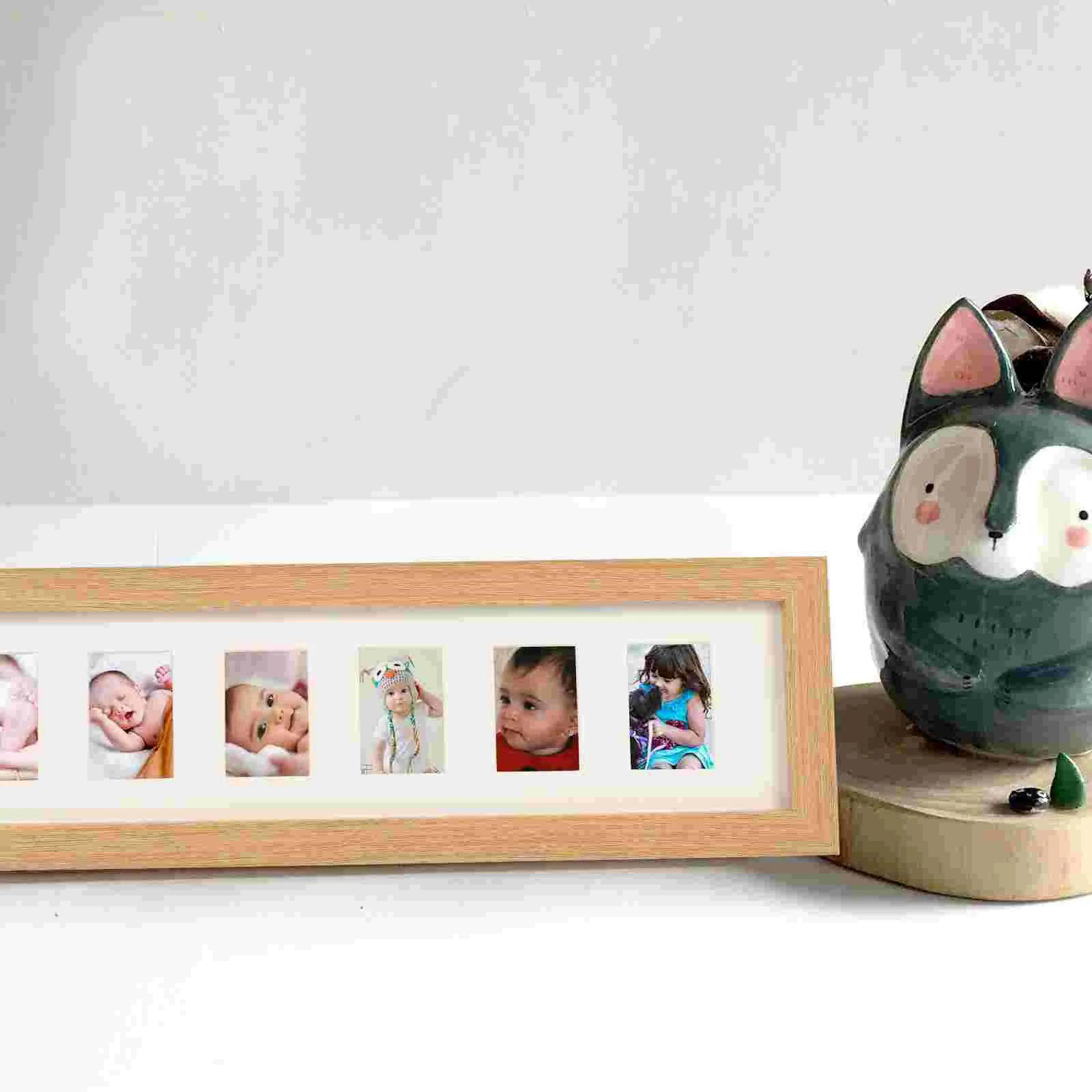 

Table Top Display Stand Birthday Photo Frame Home Baby Holder Decorate Infant Picture Keepsake Child