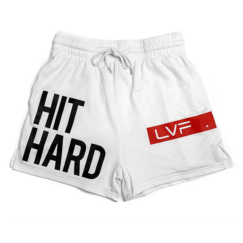 Men's Muscle Fitness Sports Shorts Quick Drying Breathable Short Pants Summer Running Training Male Workout Boxing Casual Shorts 6