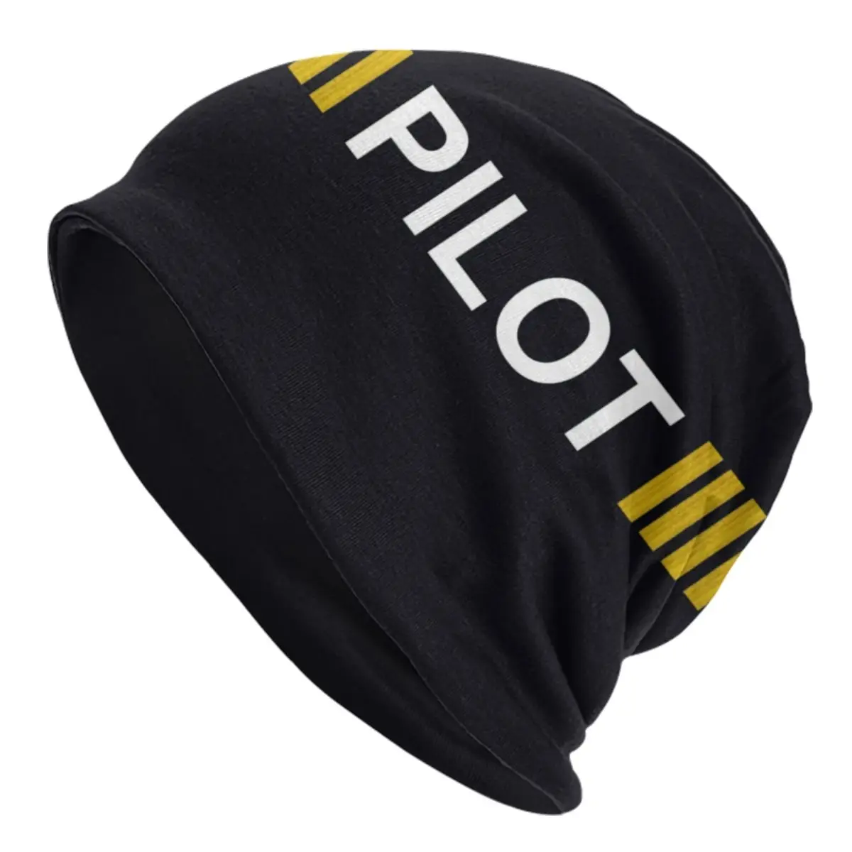 Pilot Captain Stripes Aviation Aviator Fighter Bonnet Hats Street Cappello Lavorato A Maglia Per Uomo Donna Warm Winter Skullies Berretti Caps