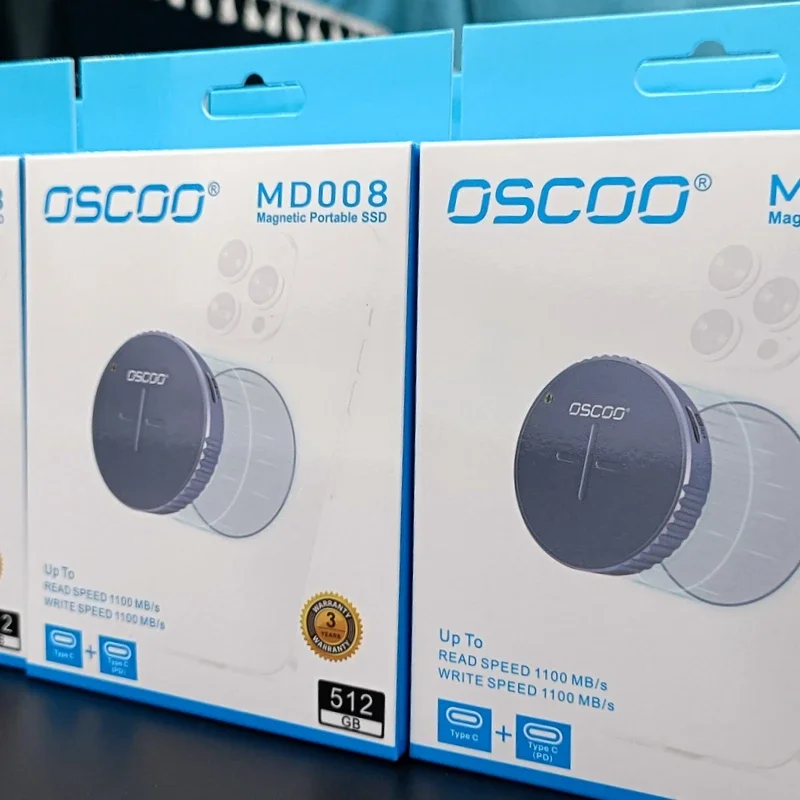 OSCOO High-speed Portable Ssd 1TB Hard Drive TypeC PSSD NVMe PCI-E