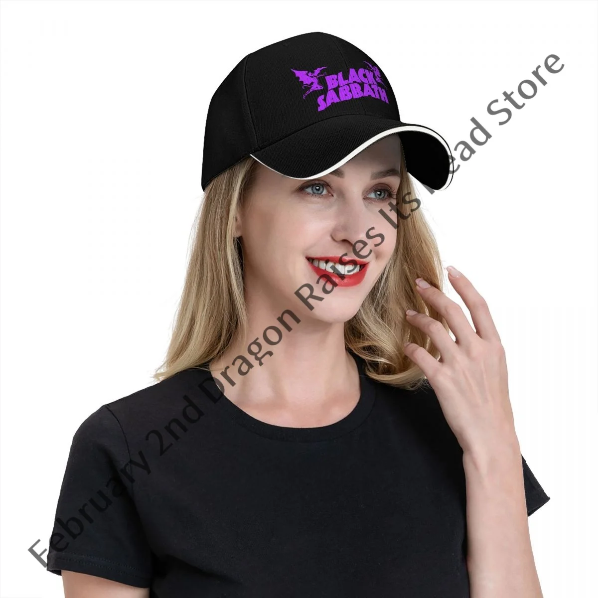 Black Sabbaths Funny Baseball Men Polyester Hats Adjustable Hat Universal Casual Cap Truck driver Hat