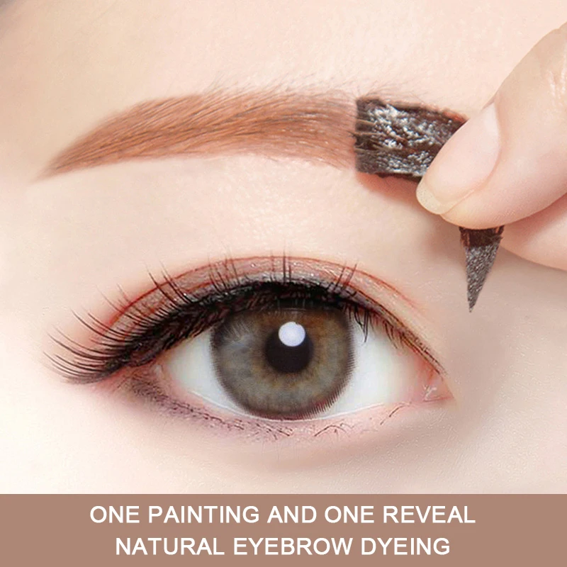 3 Colors Eyebrow Tattoo Gel Eyebrow Tint Cosmetics Eyebrows Makeup Natural Long Lasting Waterproof Liquid Eye Brow Gel Brow Lift 2