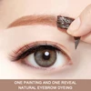 3 Colors Eyebrow Tattoo Gel Eyebrow Tint Cosmetics Eyebrows Makeup Natural Long Lasting Waterproof Liquid Eye Brow Gel Brow Lift 2