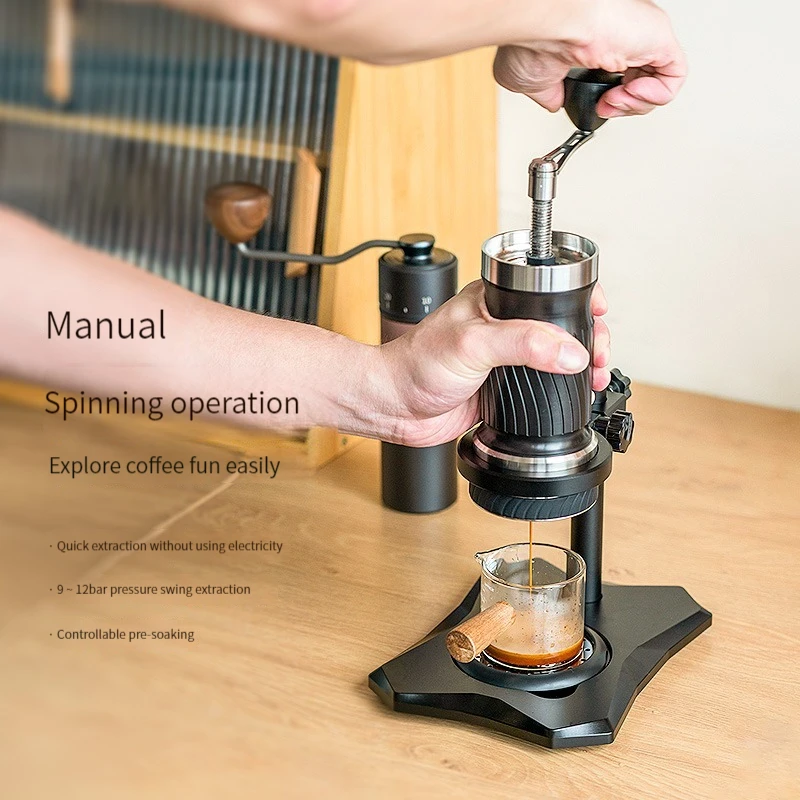 Aram manual espresso maker