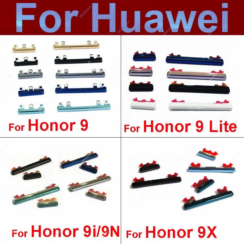 

Volume Power Buttons For Huawei Honor 9 9Lite 9X 9i 9N ON OFF Power Volume Control Switch Side Button Key Replacement Parts