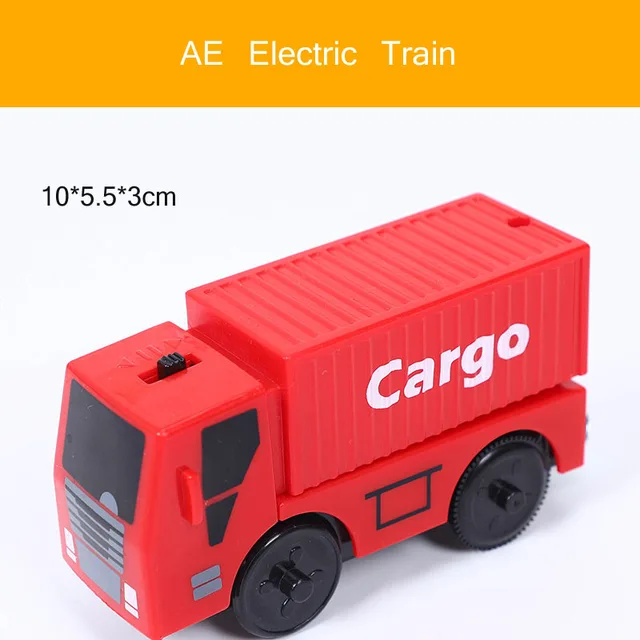 Wooden Remote Train Railway Accessories Remote Control Electric Train Magnetic Rail Car Fit For Thomas Train Track Toys For KidsDark Gray