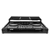 Black DJ Flight Case DDJ-FLX10 With Laptop Platform & Wheels Flight Case 3
