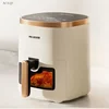household flip-free air fryer. Large-capacity, multi-functional, visual, fully automatic. Smart for making French fries. 1