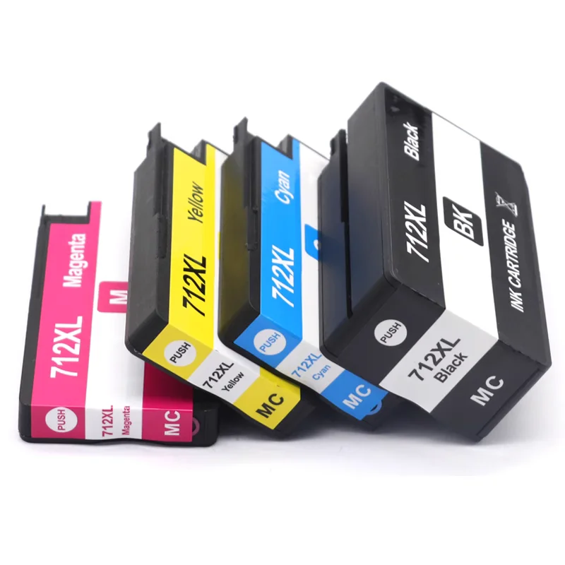 Cartucho de Tinta Remanufaturado para Hp712 para Impressora hp Designjet T210 T230 T250 T650 712 xl 712xl 3ed71a 3ed67a - Imagem 5