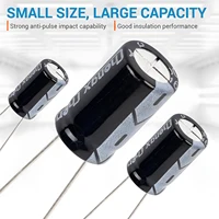 200pcs/lot Electrolytic Capacitor Assortment Kit - 15 Values (10V, 16V, 25V, 50V) 0.1uF-220uF - Includes 0.22uF, 2.2uF, 100uF - Image 3