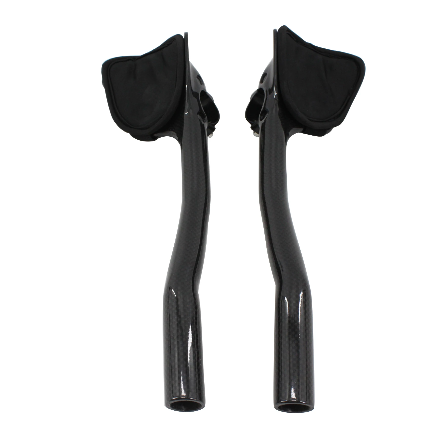 ロードバイク用カーボンファイバーハンドルバー,トライアスロン,3k